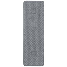 Heated Sleeping Bag Liner Powered By USB Plug Power Bank 3 Temperature Levels with Carrying Bag Machine Washable Electric Tent Heating Pad For Camping (Color: Gray, size: One size)