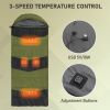 Lightweight Sleeping Bag with USB Powered Heating Pads for Hiking